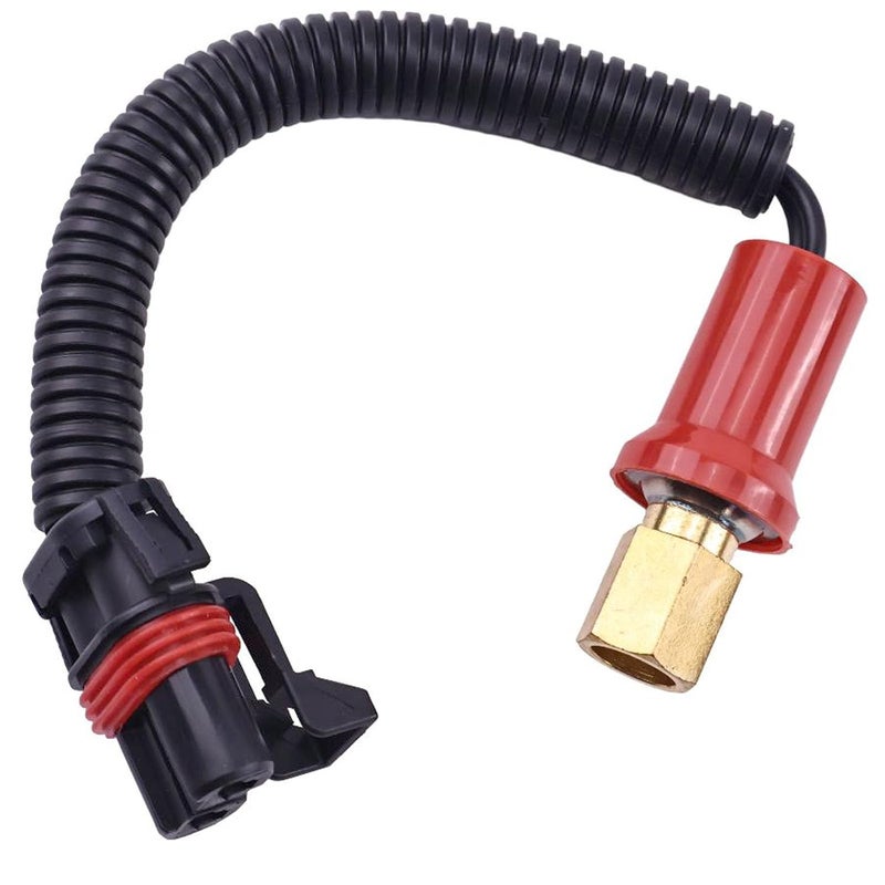 TCINDRR Pressure Switch 87000227 Compatible with Case Tractor CX50 CX60 & JD 7610 8200 - Image 3